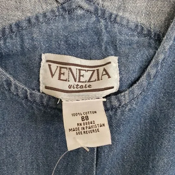 Venezia Blue Maxi Dress - Picture 3 of 7